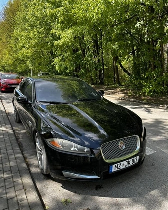 Jaguar XF cena 27900 przebieg: 203000, rok produkcji 2013 z Bytom małe 277